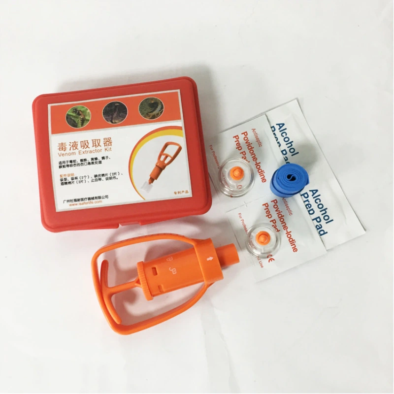 Emergency Venom Snake Insect Bite First Aid Kit Extractor Treatment Medical Equipment