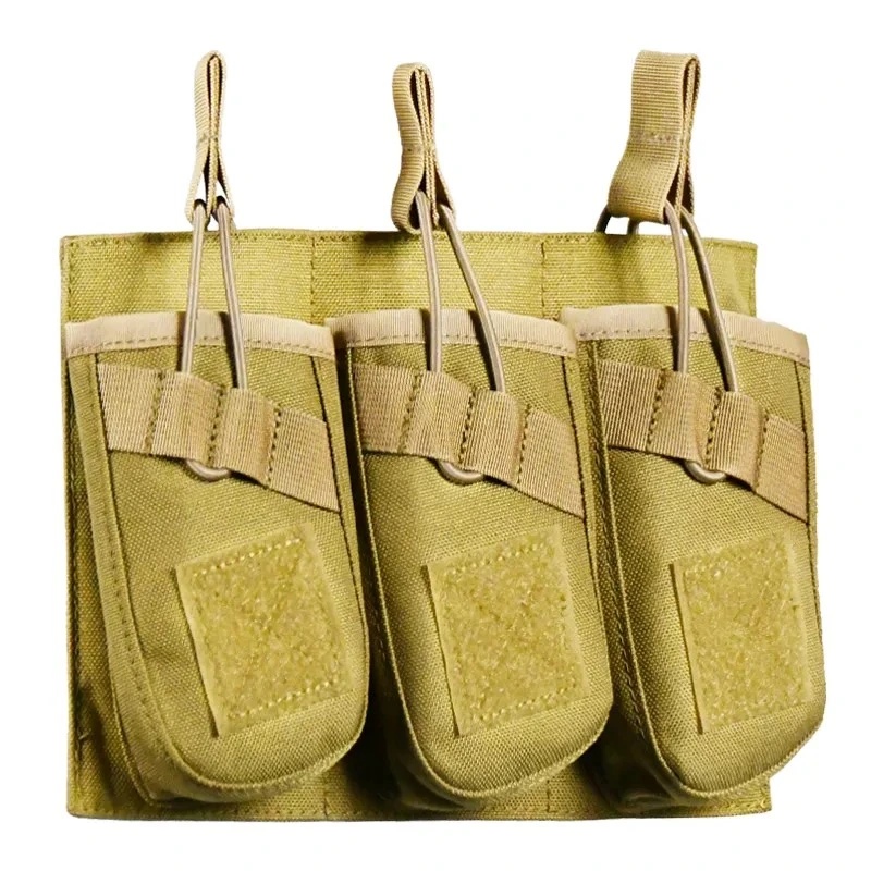 1050d Nylon Chaleco Tactical Triple Mag Pouch 7.62 Molle Pouch Vest Accessories in Range Green