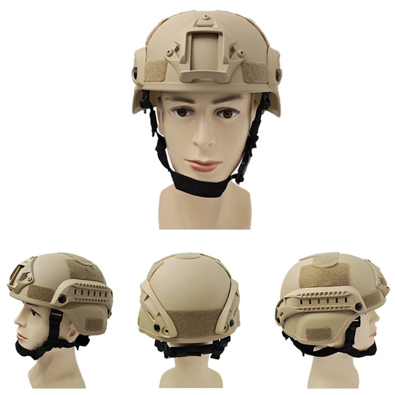 Tactical Mich 2000 Helmet Combat Head Protector Green Paintball Field Shock-Protection Gear Accessories