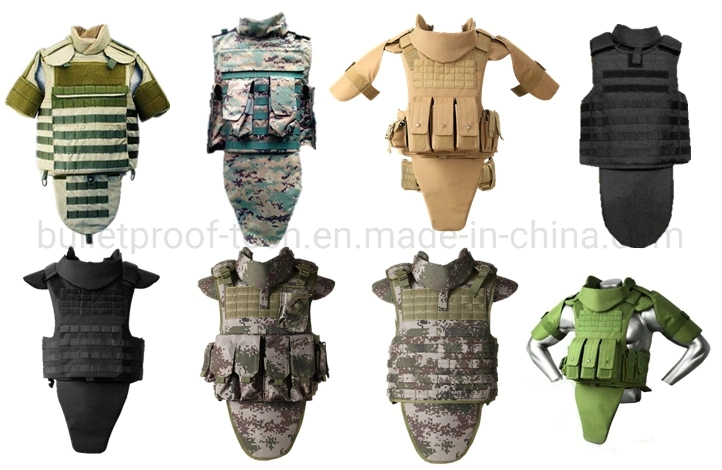 Full Protection Series Aramid/PE Body Armor Military Tactical Cordura Bulletproof Vest 506