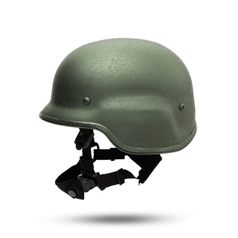 Pasgt Ballistic Helmet Nij Iiia Bulletproof Helmet UHMW PE Green