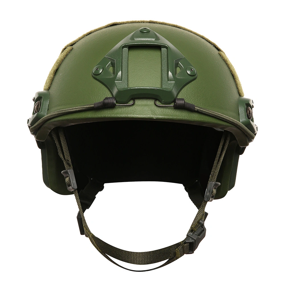 Military Police PE Aramid Fiber Material Nij Standard Bullet Proof Helmet