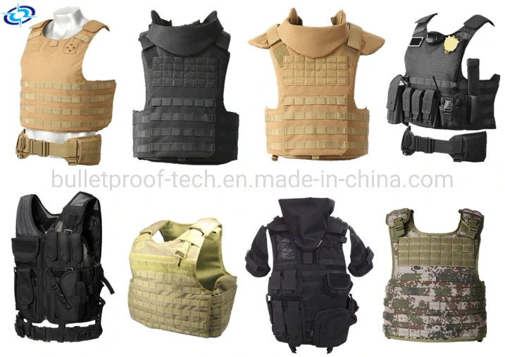 Nij Military and Police Ballistic Vest Bulletproof Vest Soldier Protection Series Body Armor 551