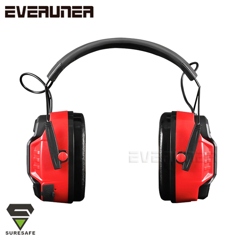 Electronic Hearing protector Bluetooth FM radio AUX safety earmuffs