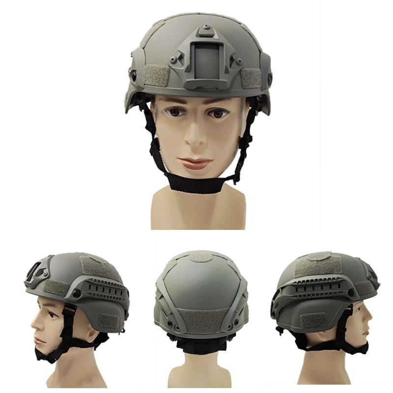 Tactical Mich 2000 Helmet Combat Head Protector Green Paintball Field Shock-Protection Gear Accessories