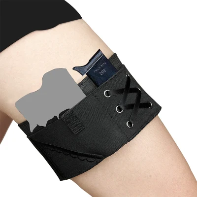 Tactical Leg Sleeves Holster Universal Left & Right Leg Sleeves for Women Men Hunting Accessories Wyz16059
