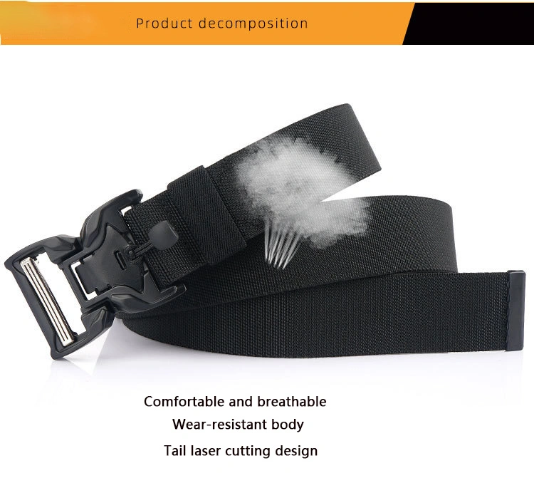 Durable Custom Elastic Waist Belt Nylon Tactical Belt