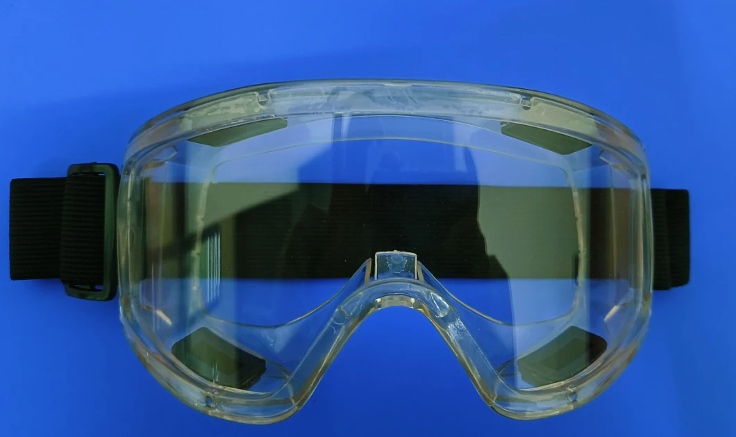 Goggles with PVC and PC Glasses