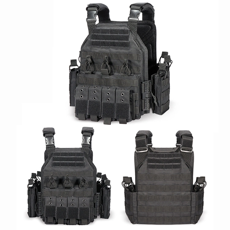 Nylon Chaleco Tactico Militar Style Tactical Plate Carrier Vest