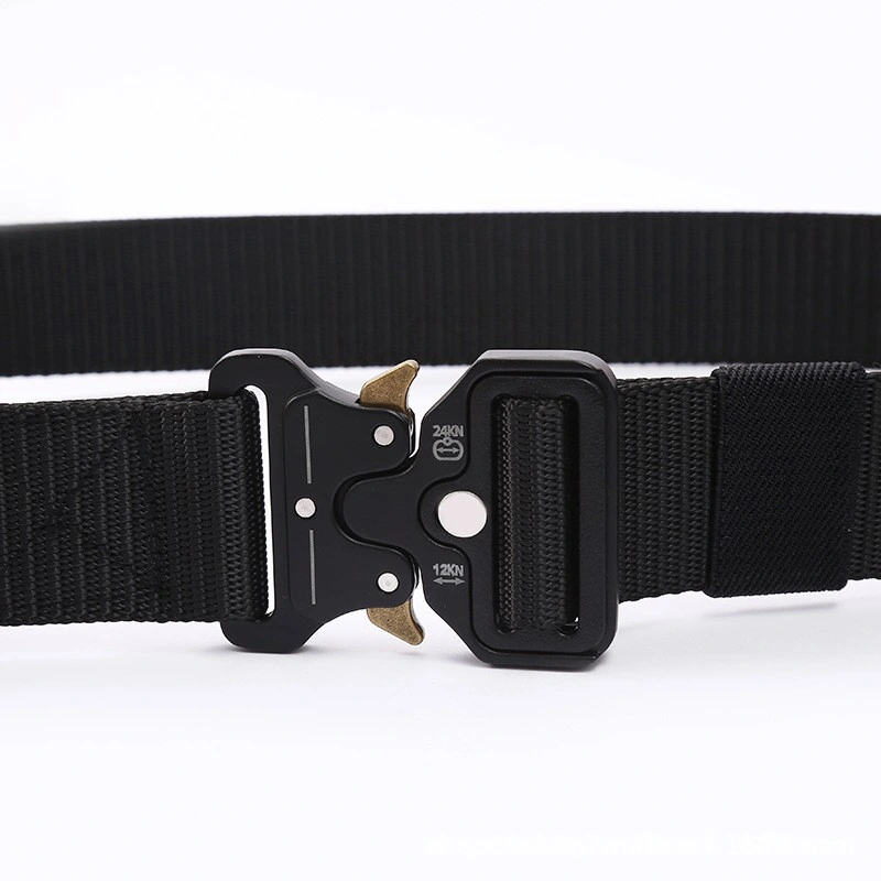 Nylon Tactical Belt Quick Release Tactical Belt with Pouches