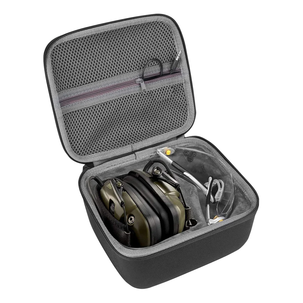 Newly Design Anti-Shock Hard EVA Case Bag Pocket for Earmuff