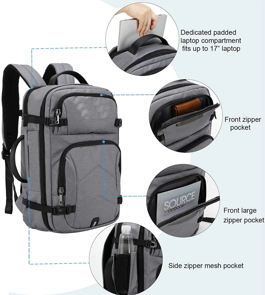 Good Quality Casual Laptop School Travel Business Backpack Cabin Bag Backpack in Compective Price