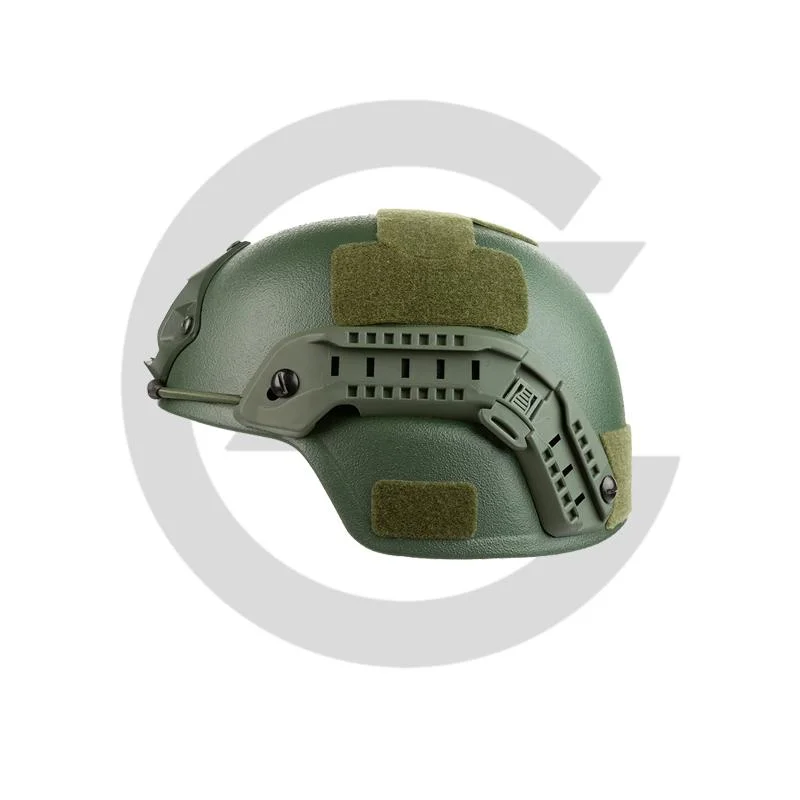 Nij Iiia. 44/9mm Police Military Protective PE/Aramid Mich Bulletproof Army Ballistic Tactical Helmet