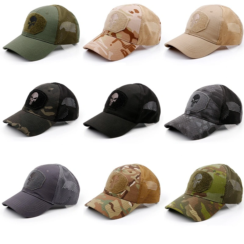 High Quality Breathable Comfort Multi-Panel Hat Baseball Tactical Us Army Style Cap