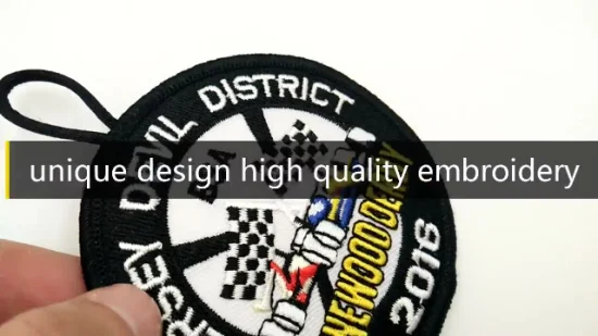 Embroidery Patch Fashion Fabric Garment Accessories