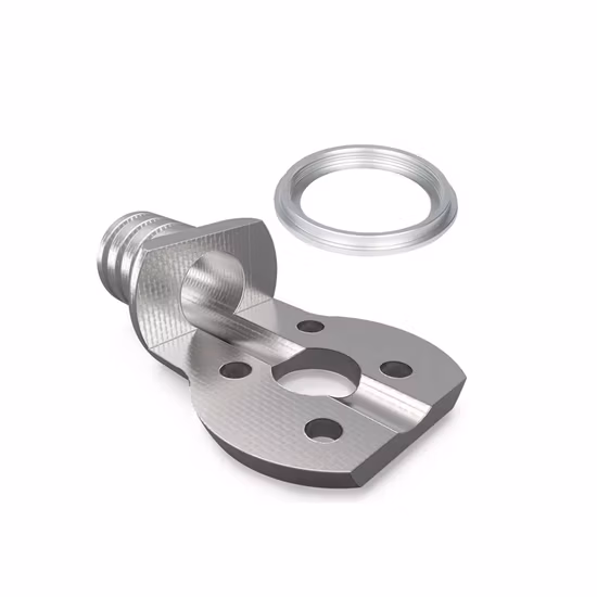Factory Price CNC Turning Service Aluminum Plastic Machining Part LED Tactical Flashlight Accessories