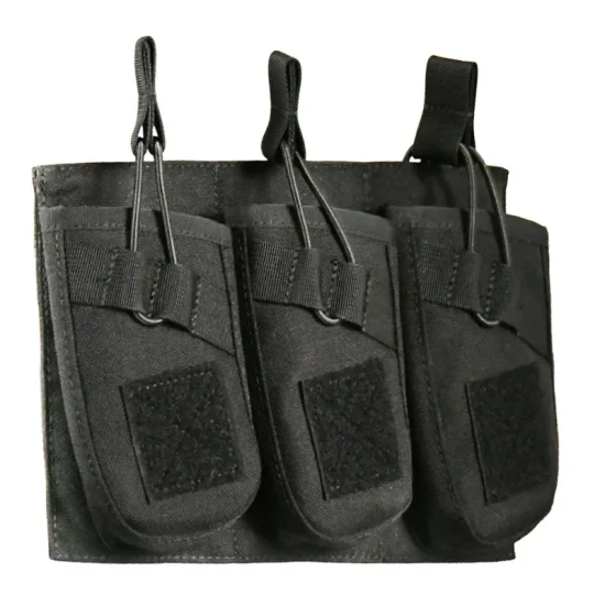 1050d Nylon Chaleco Tactical Triple Mag Pouch 7.62 Molle Pouch Vest Accessories in Range Green