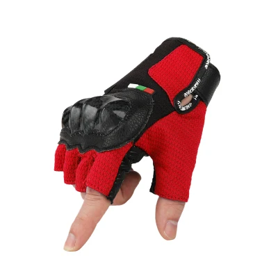Wholesale Half Finger Tactical Gloves Unisex Fingerless Riding Biker Protective Gear Glove Summer Breathable Motorcycle Gloves
