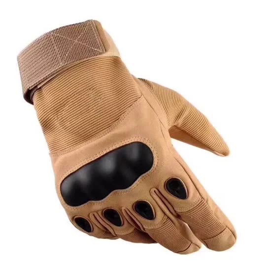 Full Finger Hard Shell Tactical Gloves Outdoor Training Cycling Gloves for Male and Female